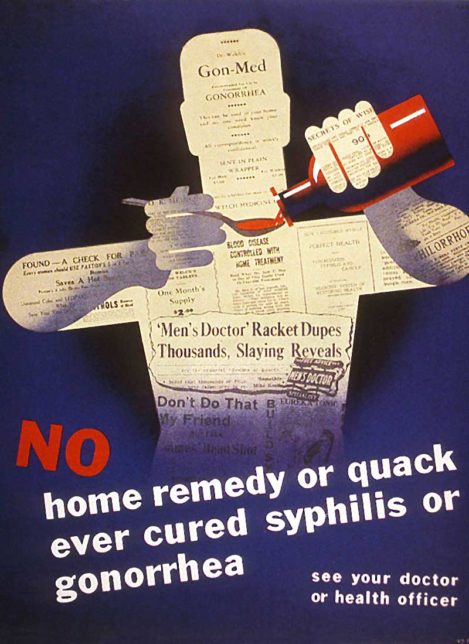 affiche prévention syphilis gonorrhée- santé étudiant