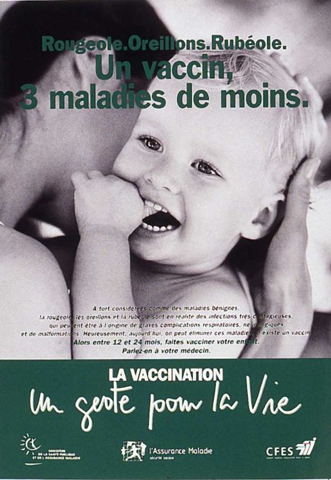 Vaccination 1995 - santé étudiant
