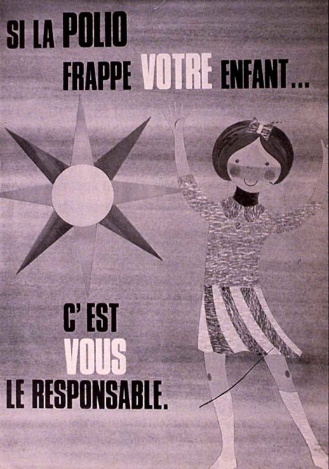 prévention polio 1967 - santé étudiant
