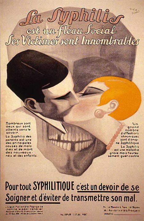 syphilis affiche - santé étudiant